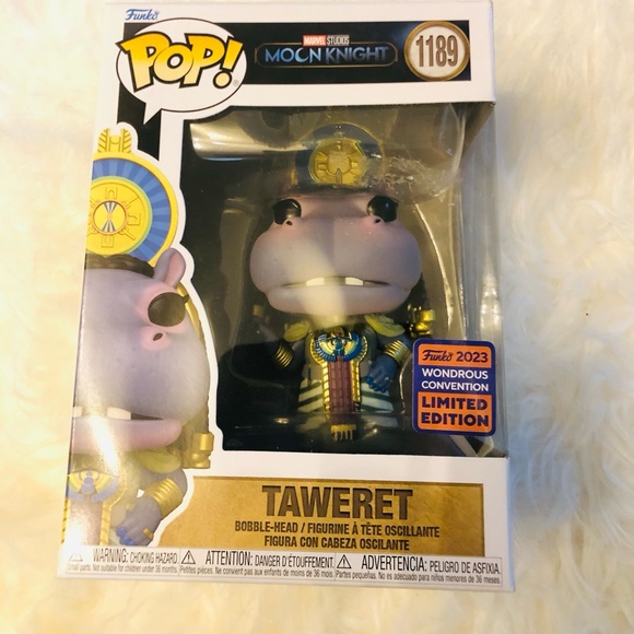Funko Marvel MOON KNIGHT TAWERET 1189 Wondercon Exclusive 2023 IN HAND - Picture 1 of 5